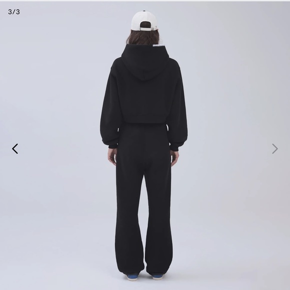 Madhappy Classics Cropped Fleece Hoodie - Picture 3 of 3